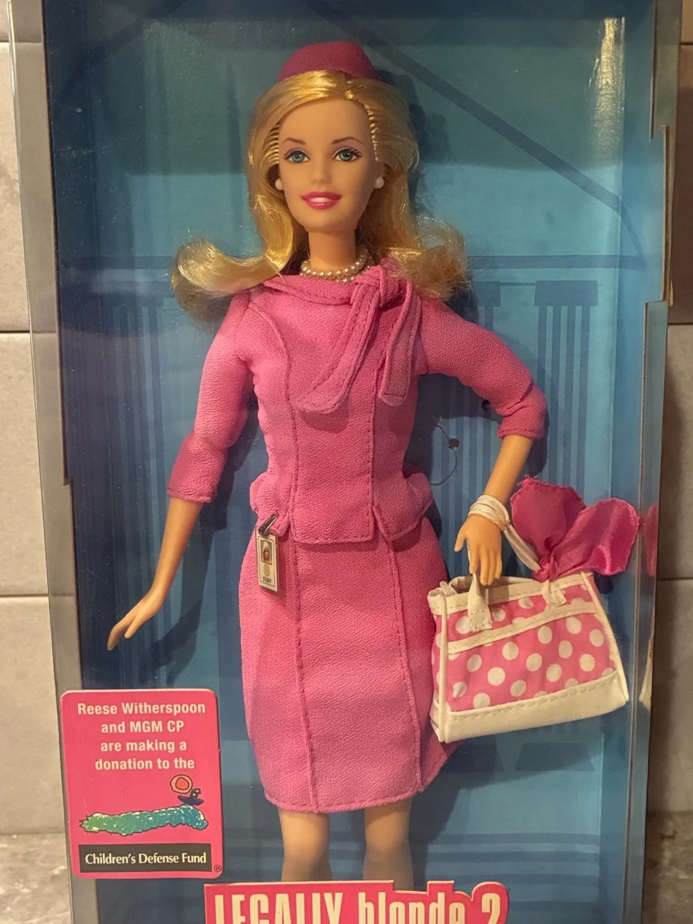 Legally Blonde 2 Elle Woods Barbie Collector Edition 2003 NRFB